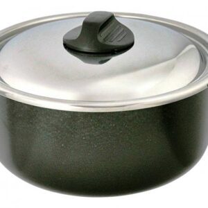 Cacerola de Teflon C/Tapa de Acero Nº 24 Guadix