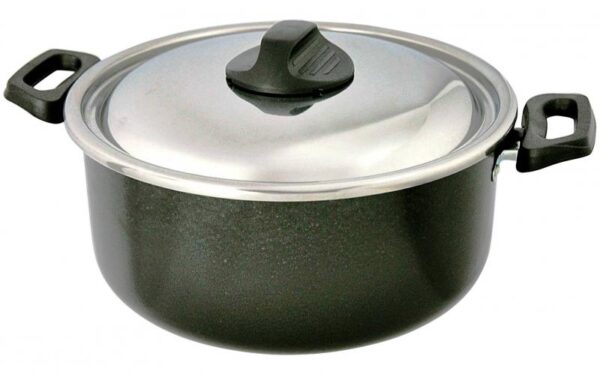 Cacerola de Teflon C/Tapa de Acero Nº 20 Guadix