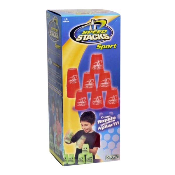 Juego De Vasos Ditoys Speed Stacks Art:1278