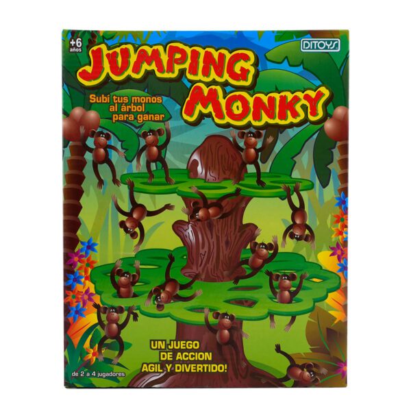 Juego Ditoys Jumping Monky Art:491