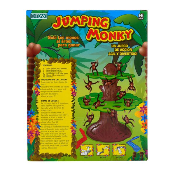 Juego Ditoys Jumping Monky Art:491 - Imagen 4