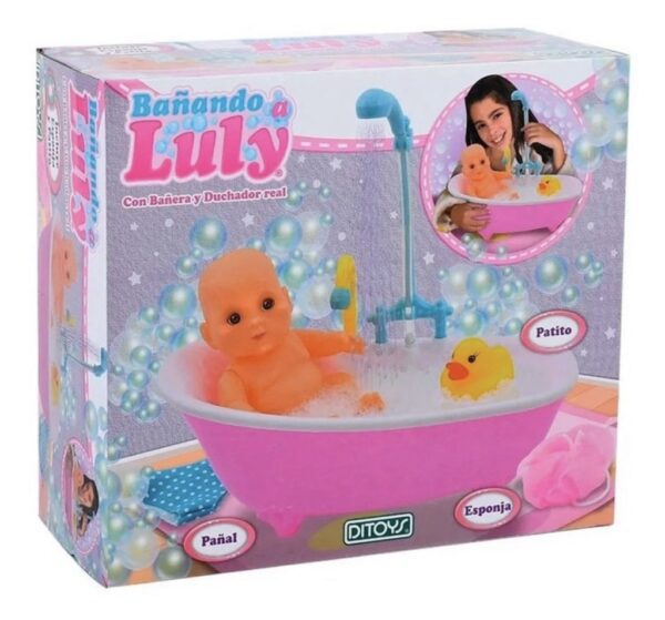 Muñeca Bañando A Luly Ditoys Art:155