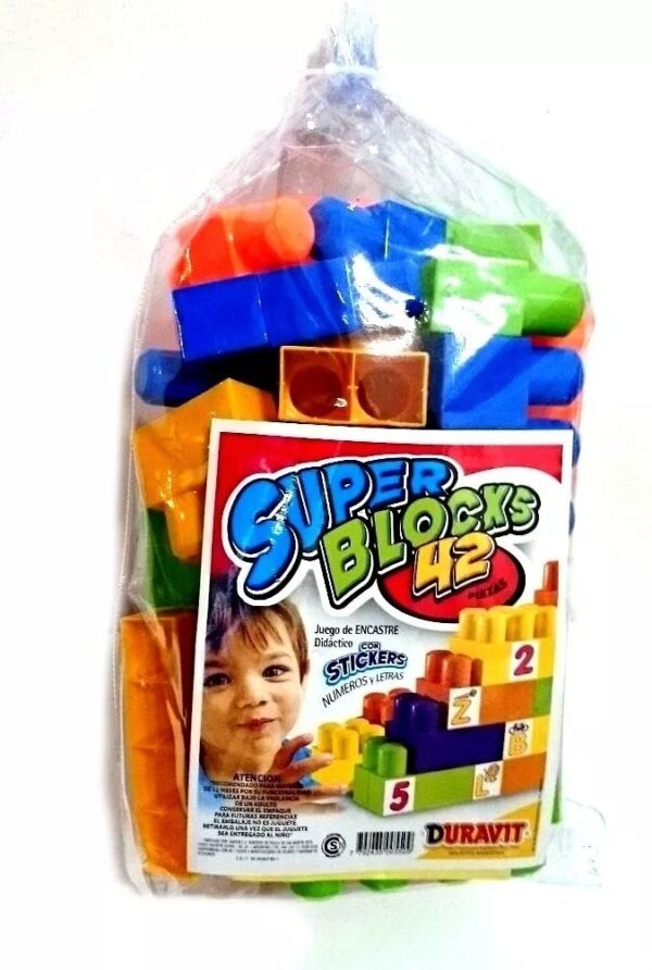 Super Blocks X42 En Bolsa Duravit Art.550 - Imagen 2
