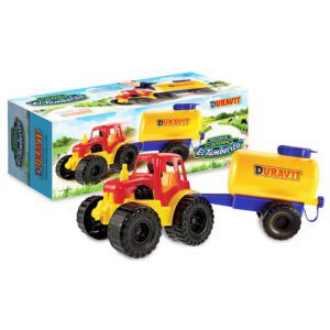Tractor Duravit Con Carro Tambero Art.219