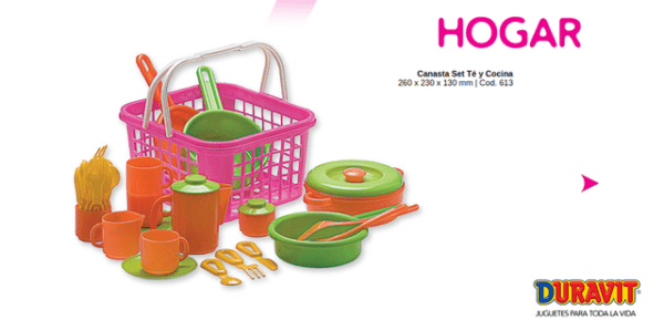 Canasta Duravit C/Set De Cocina Art:613