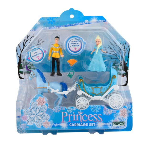 Set De Princesas C/Carruaje Ditoys Art:2372