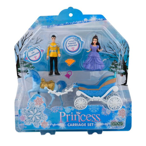 Set De Princesas C/Carruaje Ditoys Art:2372 - Imagen 2