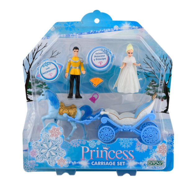 Set De Princesas C/Carruaje Ditoys Art:2372 - Imagen 3