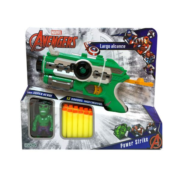 Power Strike C/Muñeco Avengers Ditoys Art:2424 - Imagen 2