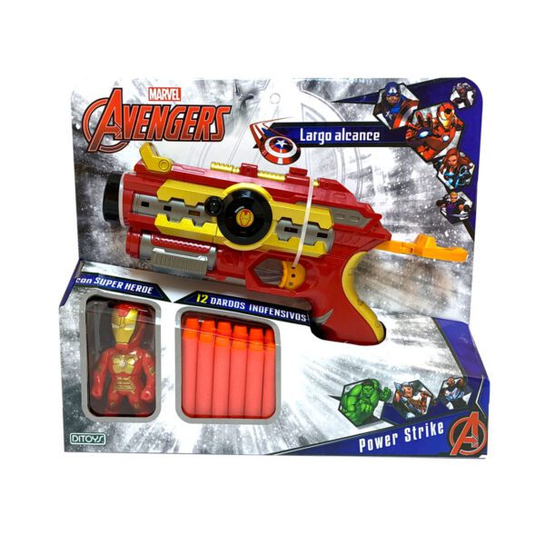 Power Strike C/Muñeco Avengers Ditoys Art:2424 - Imagen 3