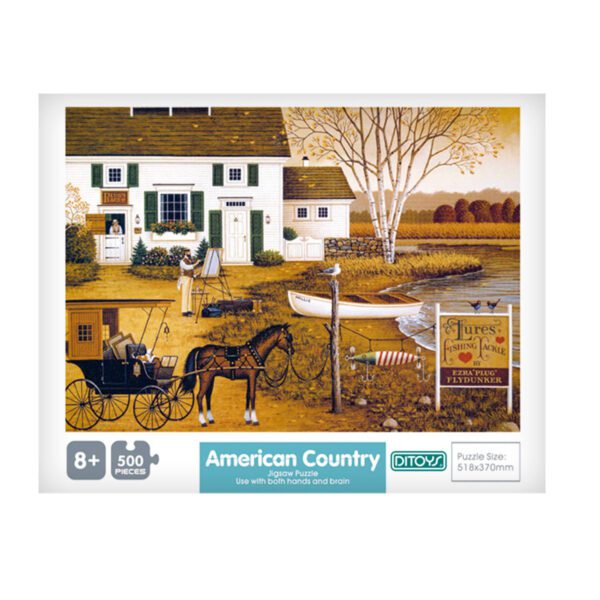 Puzzle Ditoys X 500 Pzs.En Caja Art:2409 - Imagen 2