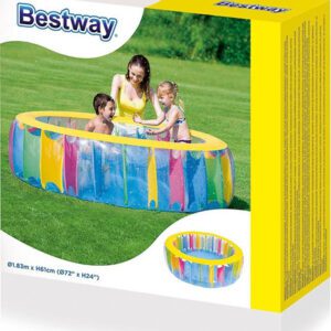 Pileta Inflable Multicolor 1.83 X 61Cm Art:51038