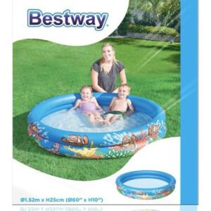 Pileta Inflable 2 Aros Decorada 152X25Cm Art:51119