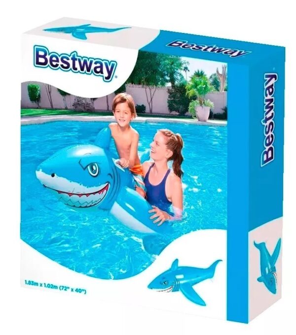 Tiburon Inflable En Caja 185Cm. X 112 Cm.Art:41032