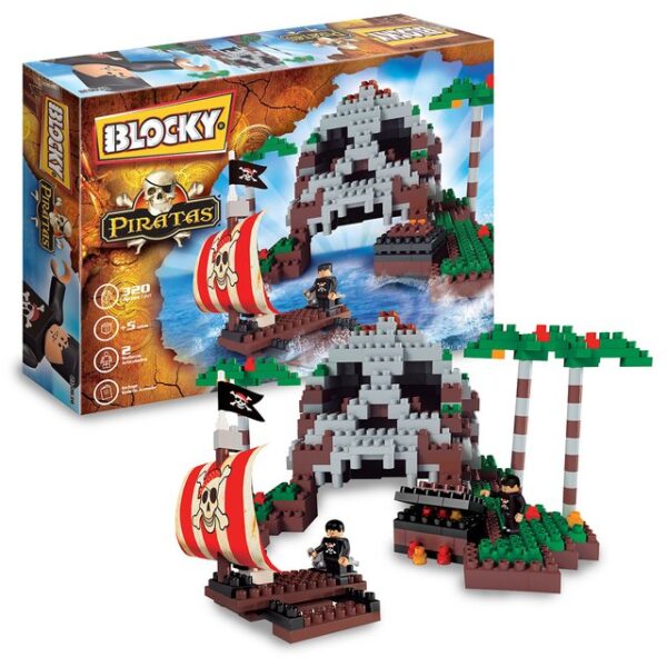 Blocky Isla Pirata X 340 Pzs. Art:01-0638