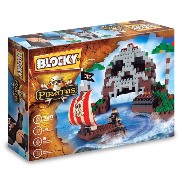 Blocky Isla Pirata X 340 Pzs. Art:01-0638 - Imagen 3