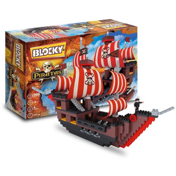 Blocky Barco Piratas X 560 Pzs.Art:0639 - Imagen 3