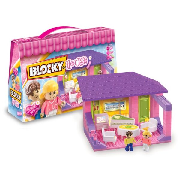 Blocky House El Living Art:01-0640