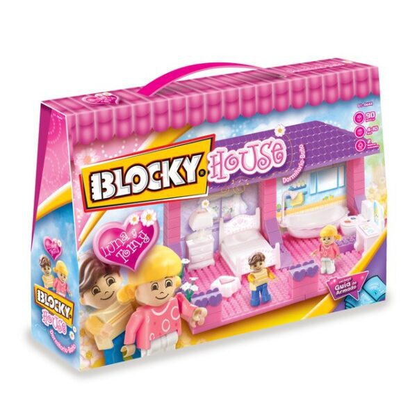 Blocky House 5 Dormitorio-Baño Art:01-0644 - Imagen 3