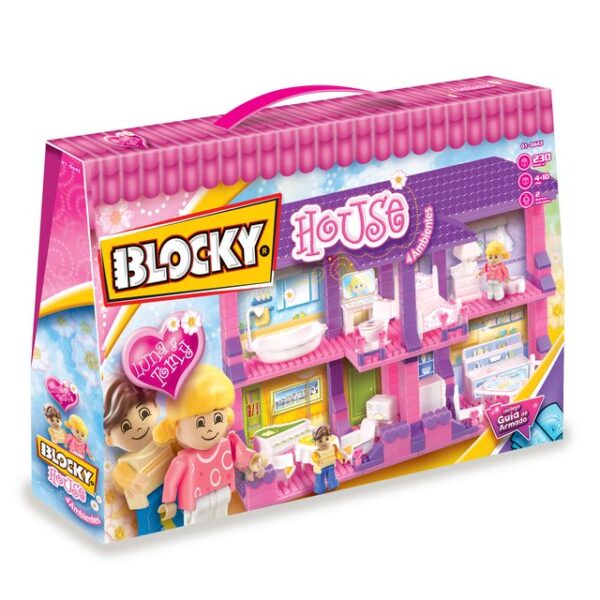 Blocky House Casa X 230 Pzs.Art:01-0645 - Imagen 3