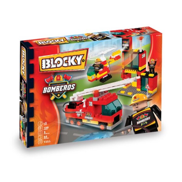 Blocky Bombero 2 X 192 Pzs. Art:01-0651 - Imagen 3
