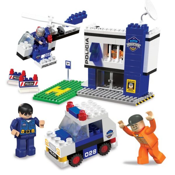 Blocky Super Policia X 150 Pzs. Art:01-0671 - Imagen 2
