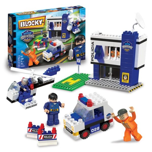 Blocky Super Policia X 150 Pzs. Art:01-0671