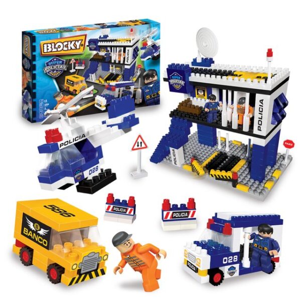 Blocky Super Policia X 290 Pzs. Art:01-0672