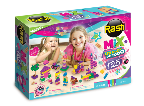 Rasti Mix Nena X 125 Pzs.Art:01-1081