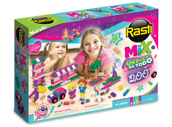 Rasti Mix Nena X 200 Pzs.Art:01-1058