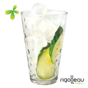 Vaso De Vidrio Noa Burbujas Rigolleau Art:1476