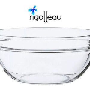 Bowl De Vidrio Apilable X 2900 Cc.Rigolleau Art:55