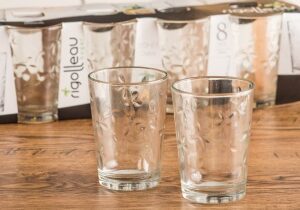 Vaso De Vidrio Sydney Gotas X 8.U.Rigolleaua Art:8