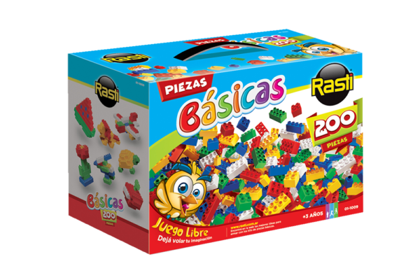 Rasti Kit De Piezas Basicas X 250 Pzs.Art:01-1009