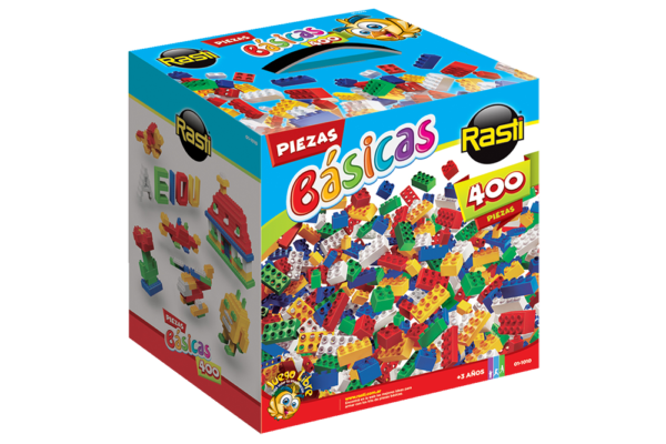 Rasti Kit De Piezas Basicas X 400 Pzs.Art:01-1010