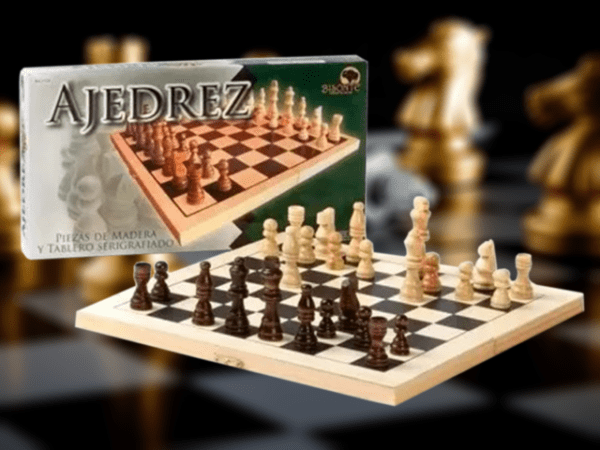 Juego De Ajedrez Madera Bisonte Art:2115 - Imagen 3