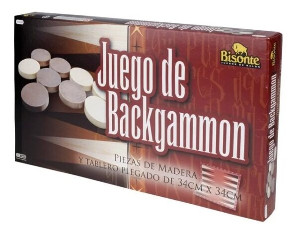 Juego Backgammon Bisonte Art:8743 - Imagen 3