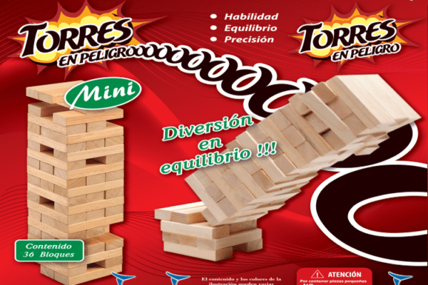 Juego Totogames Mini Torre En Peligro Art:2036 - Imagen 2