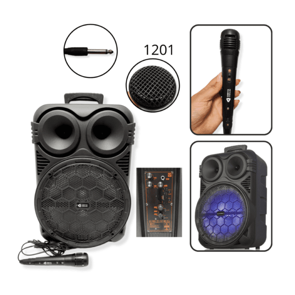 Parlante Multifuncion 12'' Portatil HYTOSHY Art: HT1201