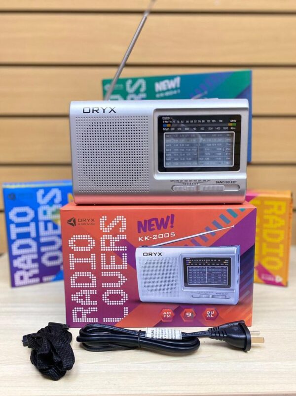 Radio Grande Dual Am-Fm.Oryx En Caja Art:Kk-8041