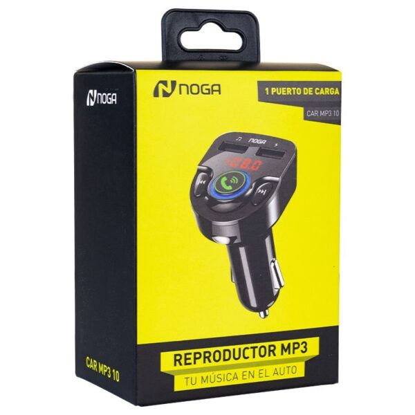 Reproductor Fm/Mp3 Con Visor P/Auto Noga Art:Car Mp3 10