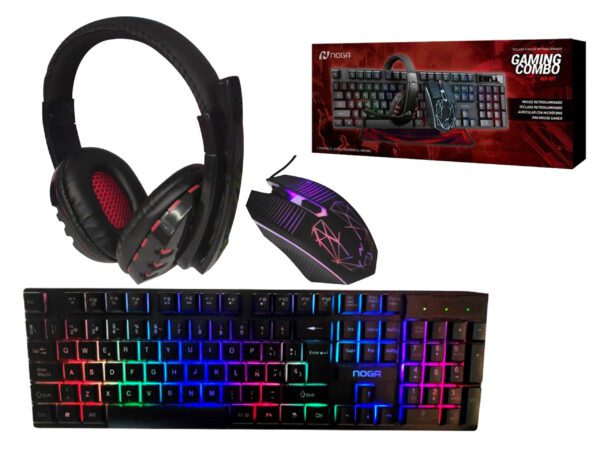Kit Gamer 4 En 1 Noga Art:Nkb-407