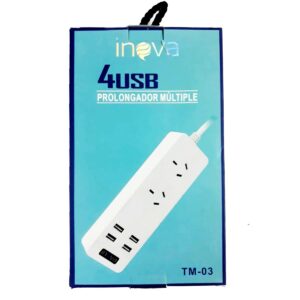 Prolongador Multiple 4 Usb Inova Art:Tm-03