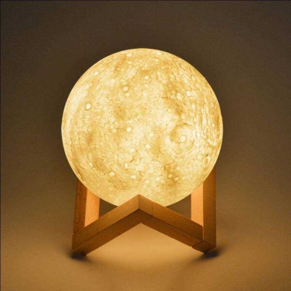 Lampara Luna Recargable X 15 Cm.Dinax En Caja Art:Dx-Moonlamp01 - Imagen 2