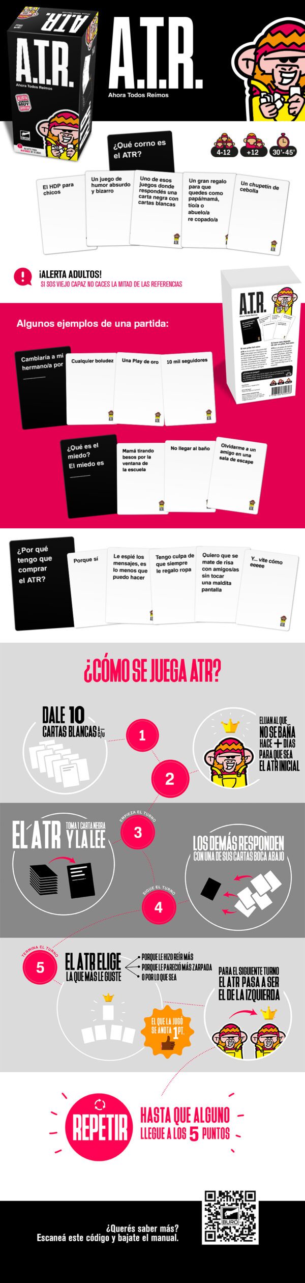 Juego Buro A.T.R En Caja Art:80060 - Imagen 3
