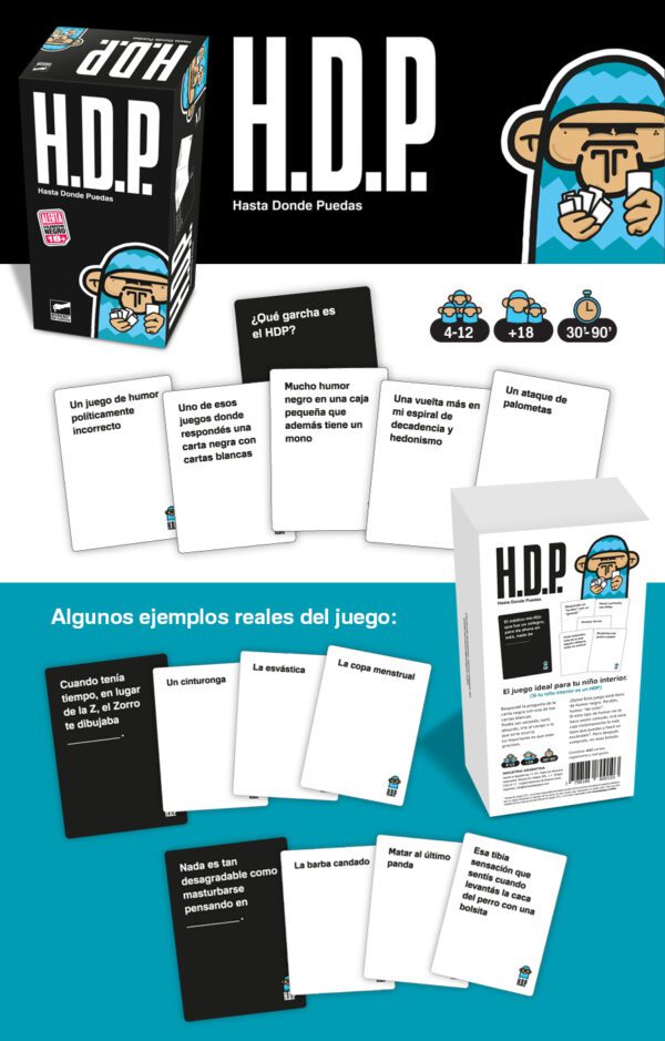 Juego H.D.P En Caja Art:80010 - Imagen 3