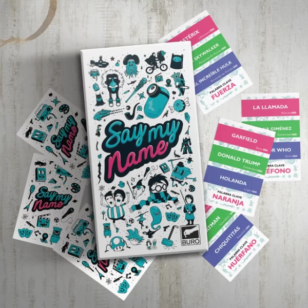 Juego Buro Say Myname En Caja Art:80020 - Imagen 2