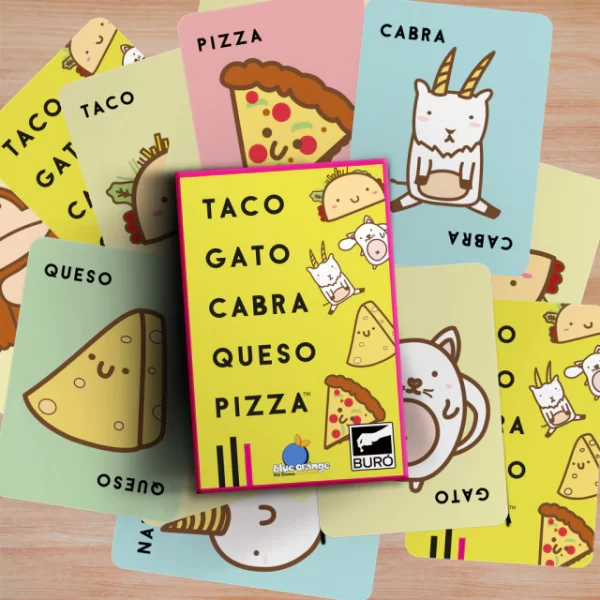Juego Taco Gato Cabra Queso Pizza En Caja Art:80048 - Imagen 2