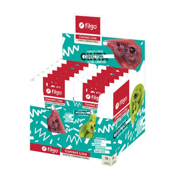 Corrector Line Cinta Filgo 5,Mm X6Mts - Imagen 3