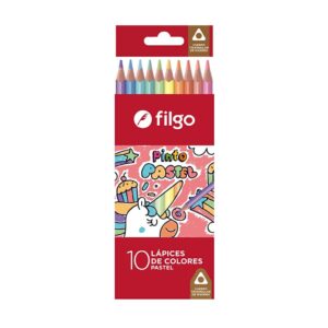 Lapiz Filgo Color Pastel X 10.U.